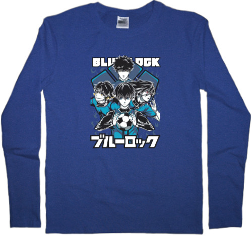 Men's Longsleeve Shirt - Blue Lock - Mfest