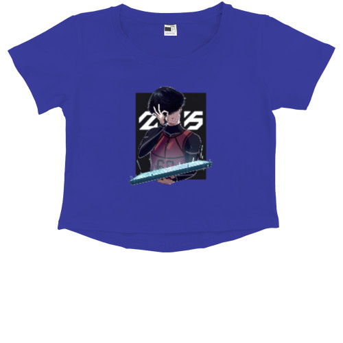 Kids' Premium Cropped T-Shirt - Ikki Niko - Mfest