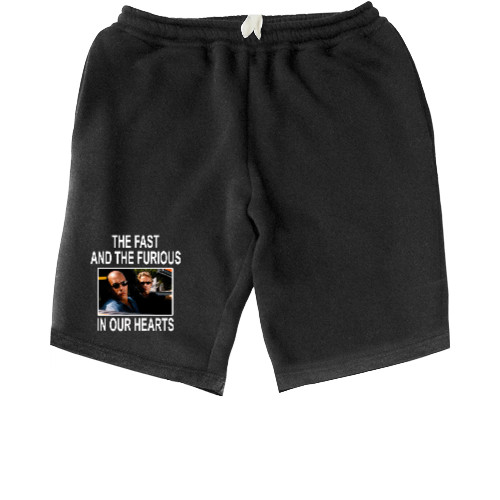 Men's Shorts - fast and furious - Mfest