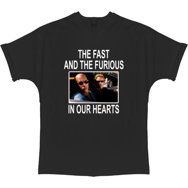 T-shirt Oversize - fast and furious - Mfest