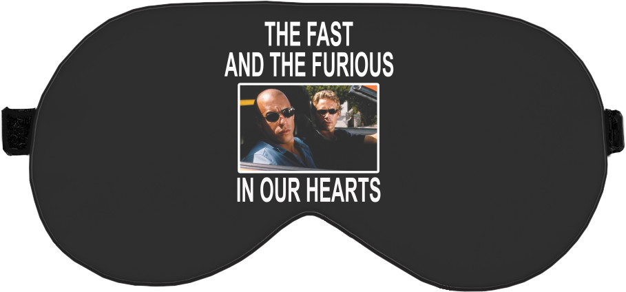 Sleep Mask 3D - fast and furious - Mfest