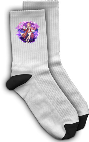 Socks - Yae Miko - Mfest