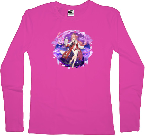 Women's Longsleeve Shirt - Yae Miko - Mfest