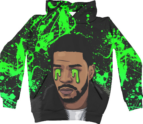 Kids' Hoodie 3D -  Kid Cudi - Mfest