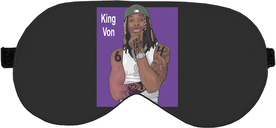 Маска для сну 3D - King Von - Mfest