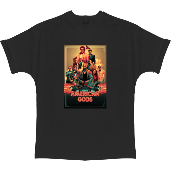 T-shirt Oversize - American Gods - Mfest