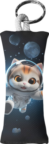 Antistress Keychain 3D -  Cat in space - Mfest