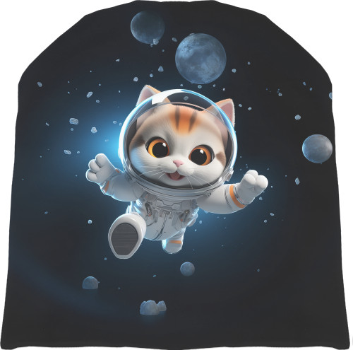 Hat 3D -  Cat in space - Mfest