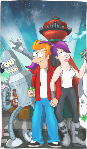 Рушник 3D - Futurama  - Mfest