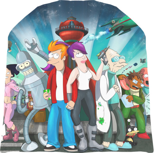 Шапка 3D - Futurama  - Mfest