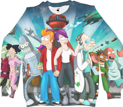 Kids' Sweatshirt 3D - Futurama  - Mfest