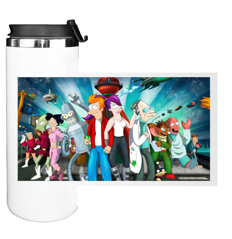 Water Bottle on Tumbler - Futurama  - Mfest