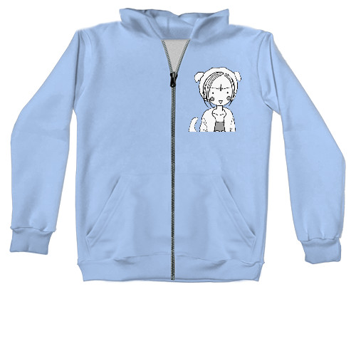 Unisex Zip-through Hoodie - Nana Osaki 3 - Mfest