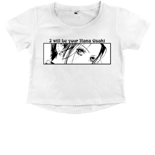 Kids' Premium Cropped T-Shirt - Nana Osaki - Mfest