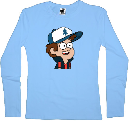 Women's Longsleeve Shirt - Gravity Falls Dipper - Mfest