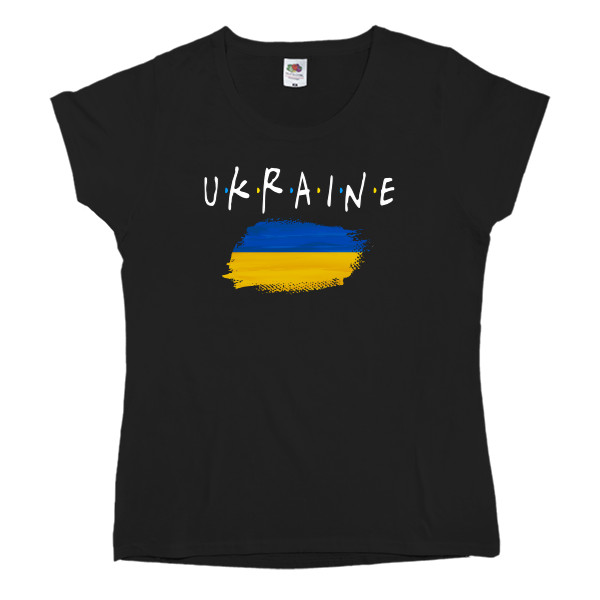 Women's T-shirt Fruit of the loom - Ukraine - Mfest