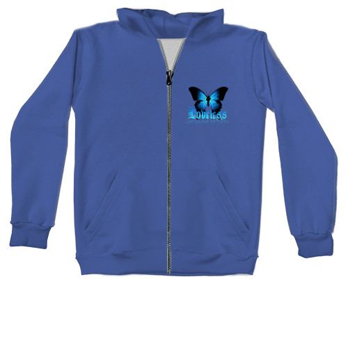 Kids' Zip-through Hoodie - Logo Loveless - Mfest