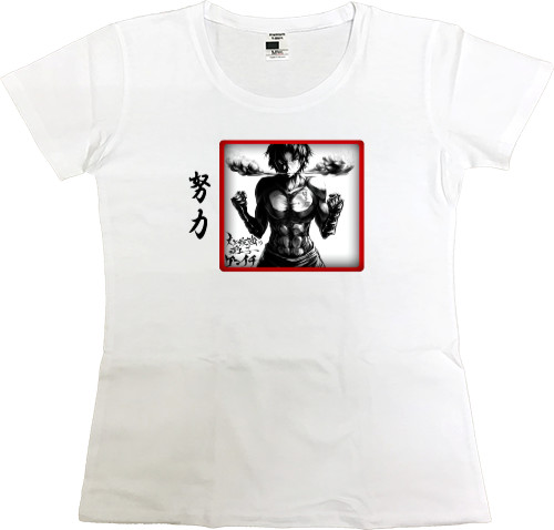 Women's Premium T-Shirt - Shijou Saikyou no Deshi Kenichi - Mfest