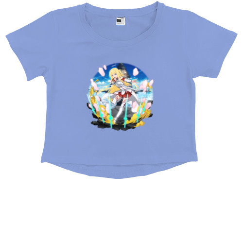 Kids' Premium Cropped T-Shirt - Yuuki Asuna - Mfest