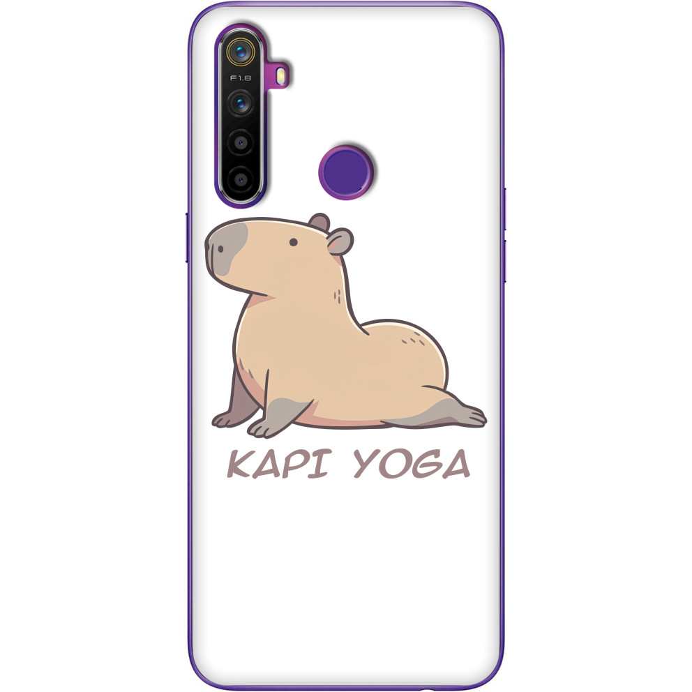 Capybara yoga