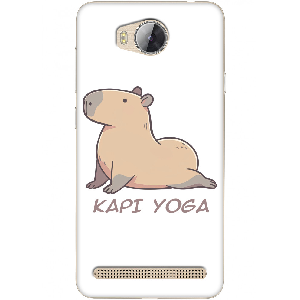 Чехол Huawei - Capybara yoga - Mfest