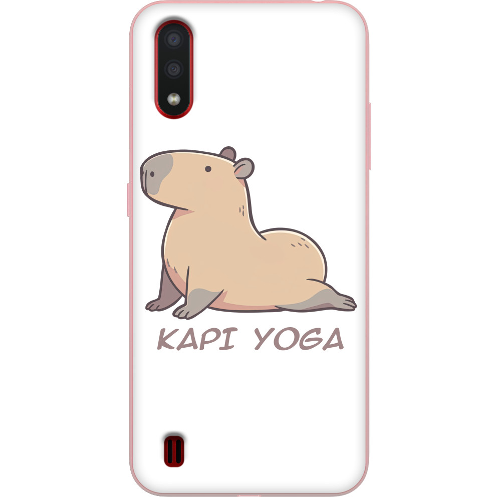 Capybara yoga