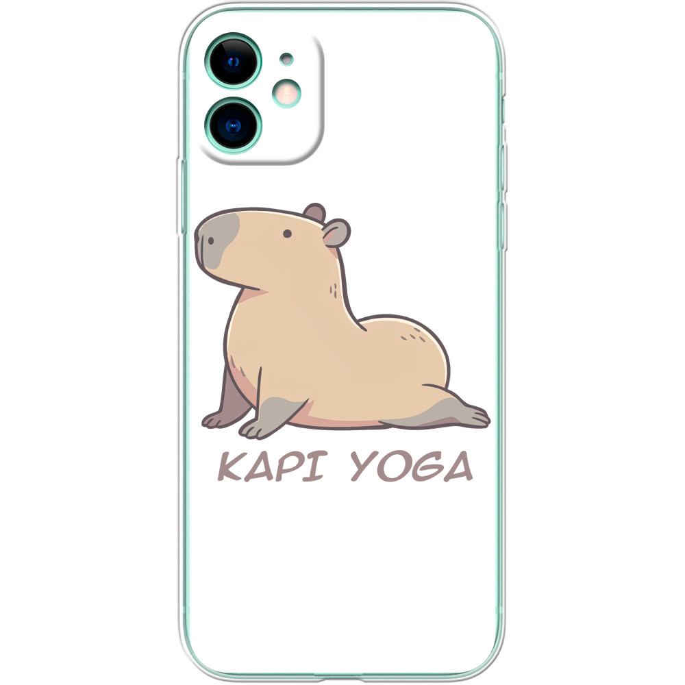 Capybara yoga