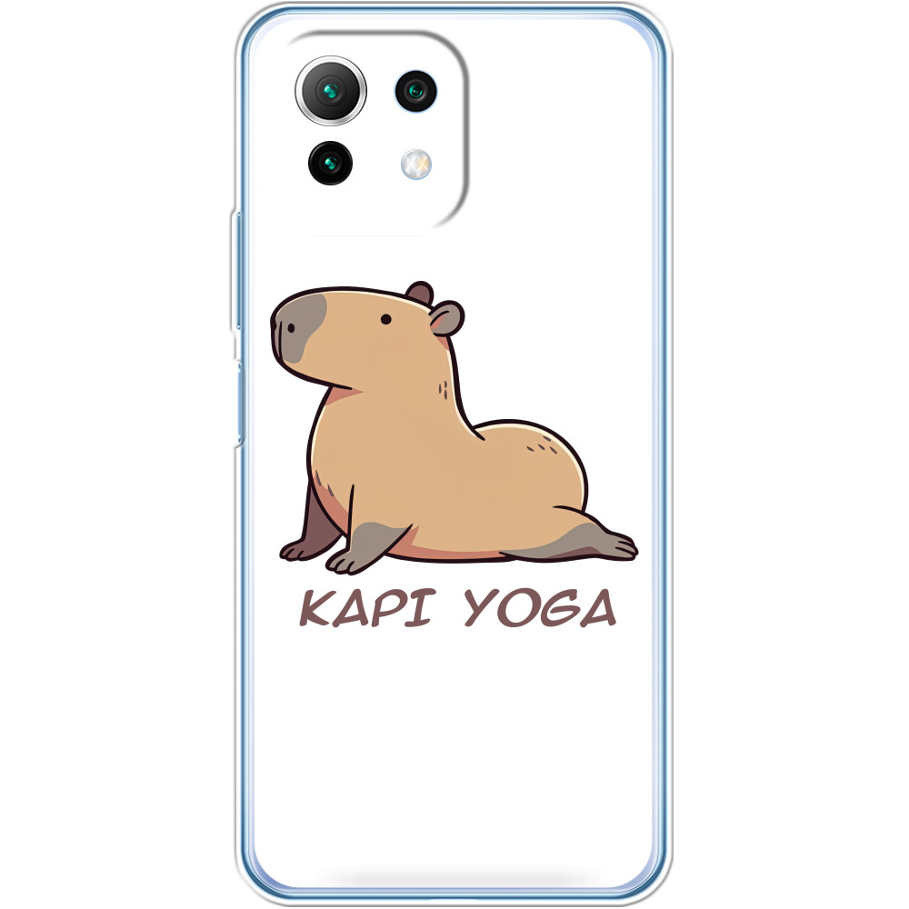 Capybara yoga