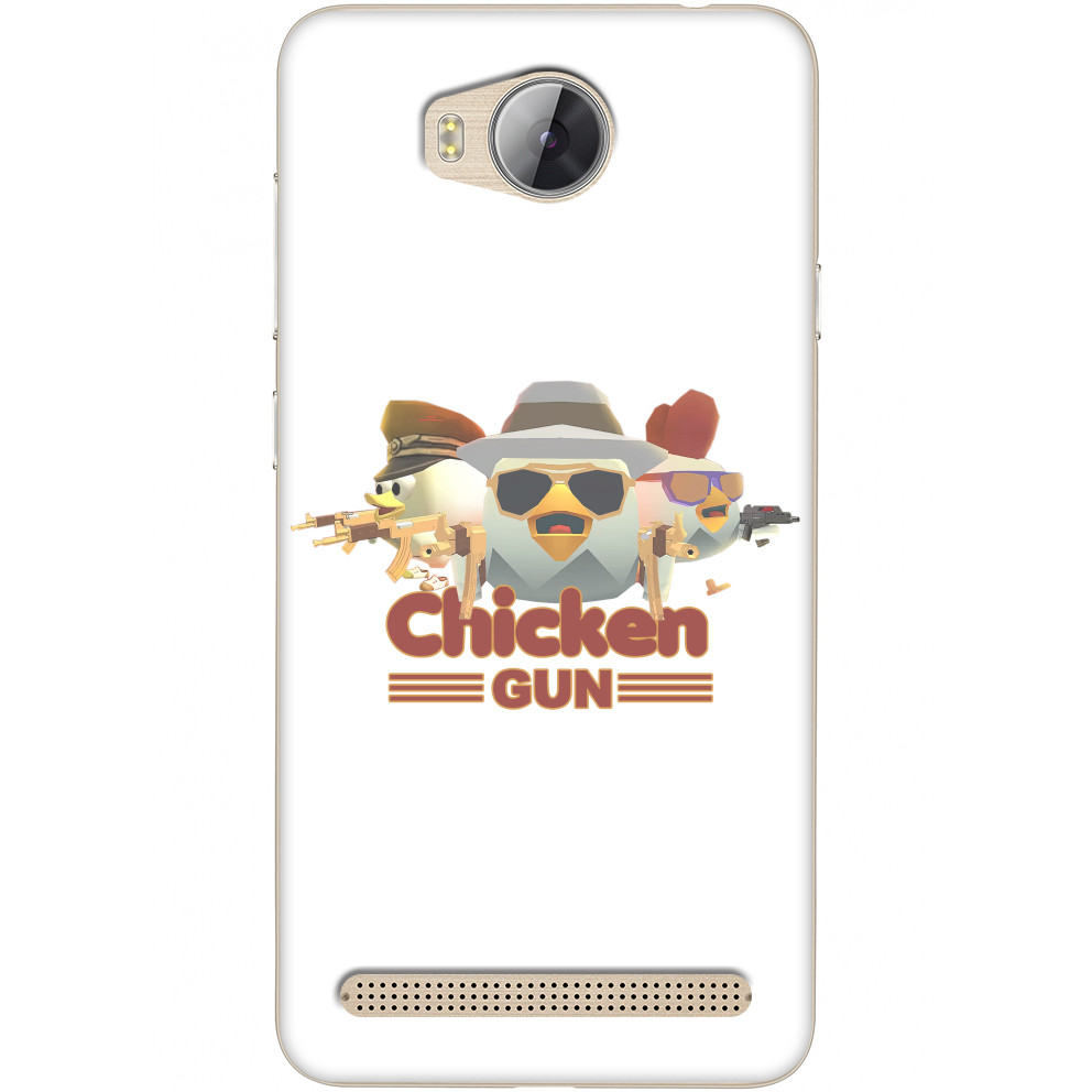 Чехол Huawei - Chicken Gun 3 - Mfest