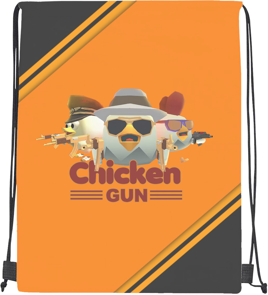 Drawstring Bag - Chicken Gun 3 - Mfest