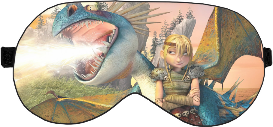 Sleep Mask 3D - Dragons Riders of Berk - Mfest