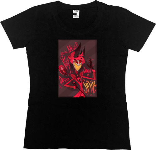 Women's Premium T-Shirt - Hazbin Hotel Alastor - Mfest