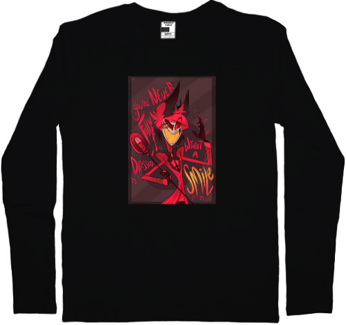 Men's Longsleeve Shirt - Hazbin Hotel Alastor - Mfest