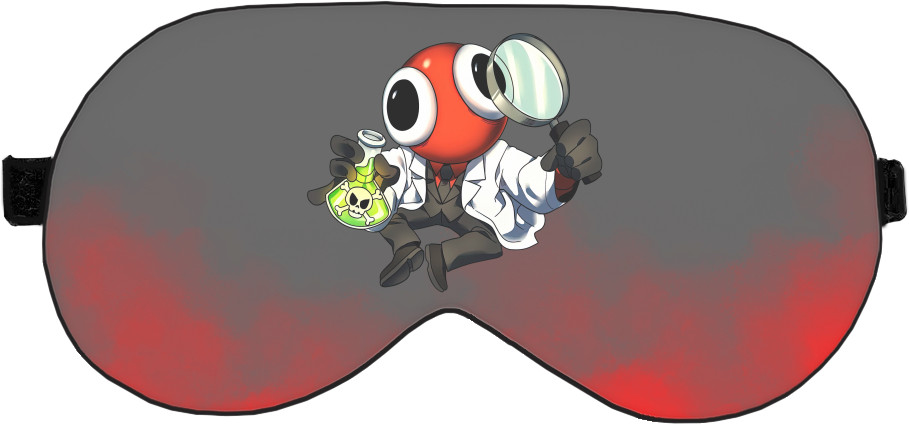 Sleep Mask 3D - Red rainbow friend - Mfest