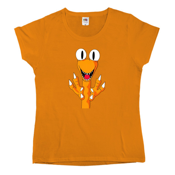 Women's T-shirt Fruit of the loom - Orange Rainbow Friends - Mfest