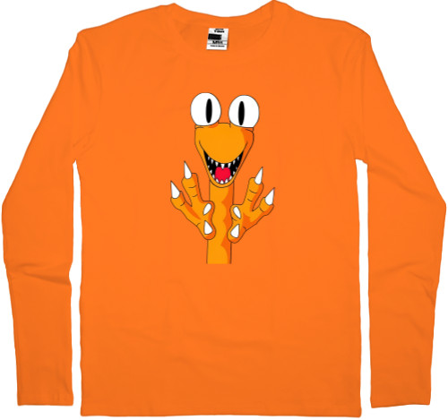 Women's Longsleeve Shirt - Orange Rainbow Friends - Mfest