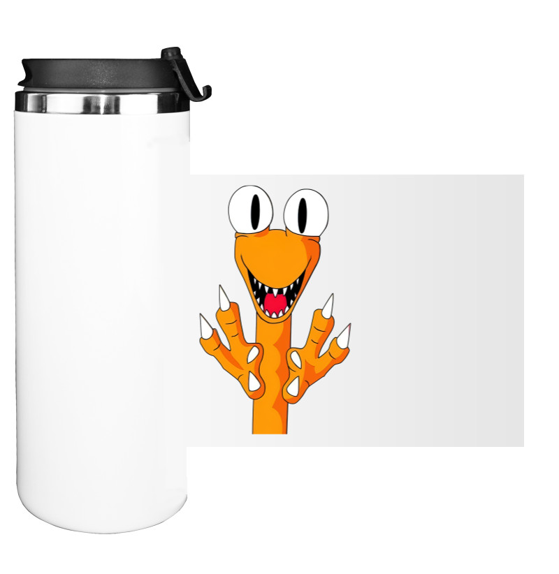 Water Bottle on Tumbler - Orange Rainbow Friends - Mfest