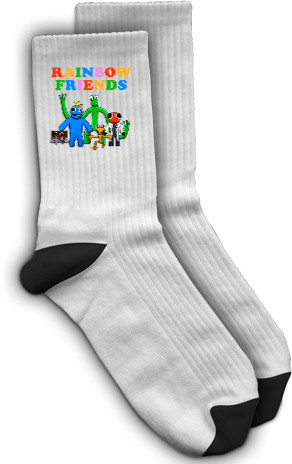 Socks - rainbow friends - Mfest