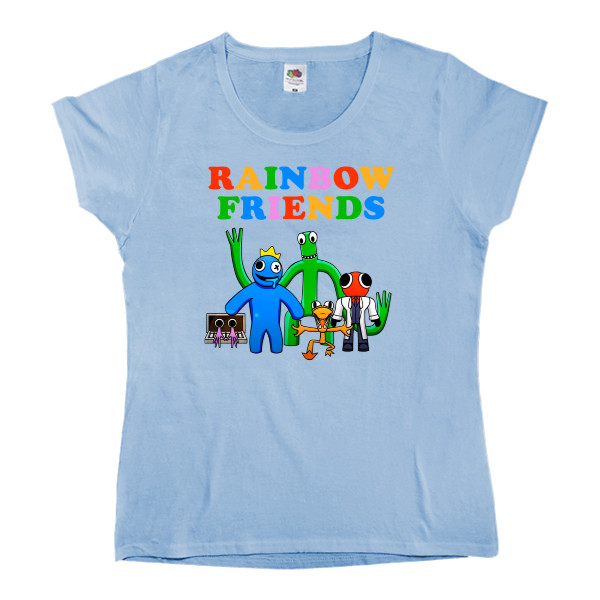 Women's T-shirt Fruit of the loom - rainbow friends - Mfest