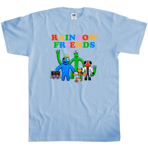 Kids' T-Shirt Fruit of the loom - rainbow friends - Mfest