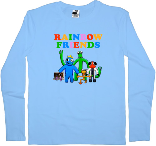 Men's Longsleeve Shirt - rainbow friends - Mfest