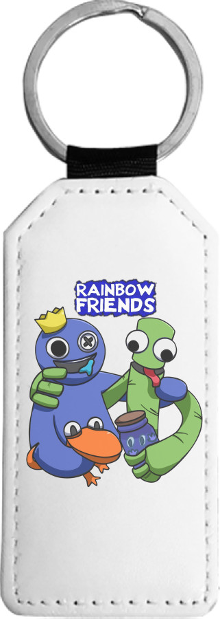 Брелок прямоугольный - RAINBOW FRIENDS 2 - Mfest