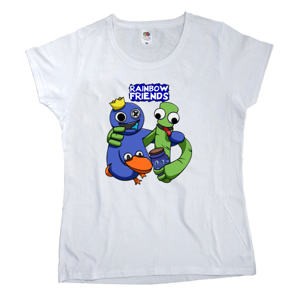 Women's T-shirt Fruit of the loom - RAINBOW FRIENDS 2 - Mfest