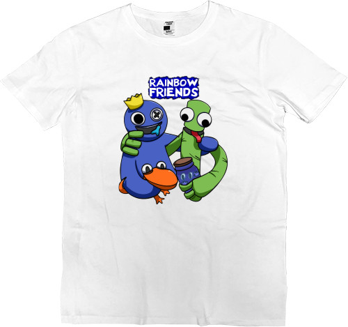 Men’s Premium T-Shirt - RAINBOW FRIENDS 2 - Mfest