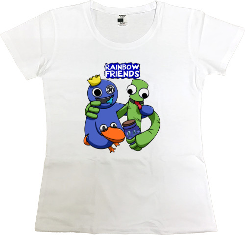 Women's Premium T-Shirt - RAINBOW FRIENDS 2 - Mfest