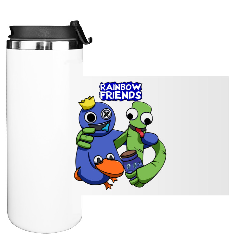 Water Bottle on Tumbler - RAINBOW FRIENDS 2 - Mfest