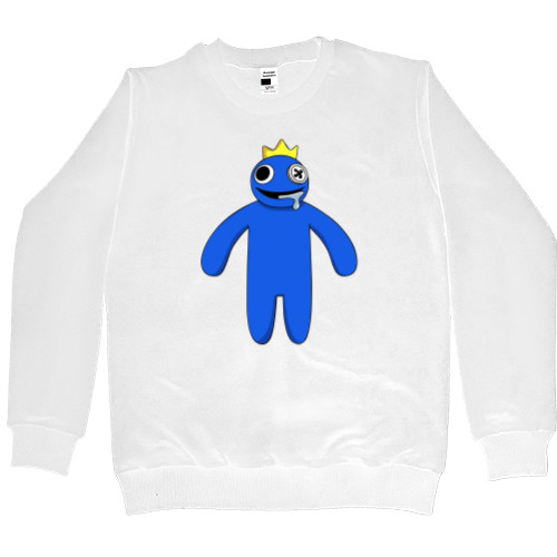 Men’s Premium Sweatshirt - Blue Rainbow Friends - Mfest