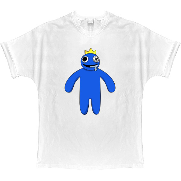 T-shirt Oversize - Blue Rainbow Friends - Mfest