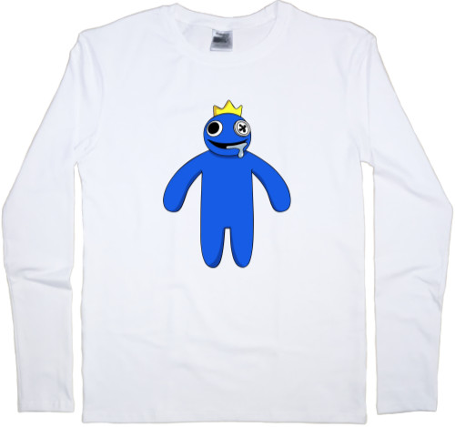 Men's Longsleeve Shirt - Blue Rainbow Friends - Mfest