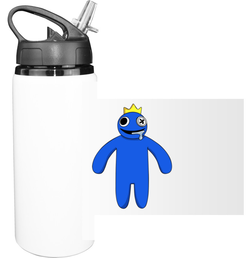 Sport Water Bottle - Blue Rainbow Friends - Mfest